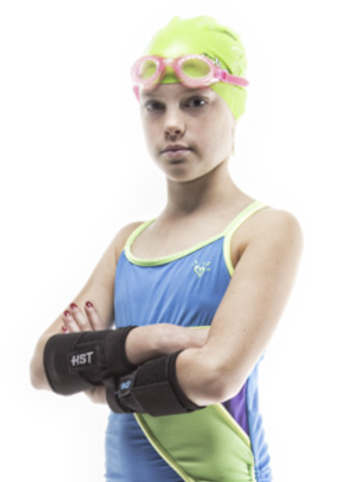 Swimmer using HST Jr.