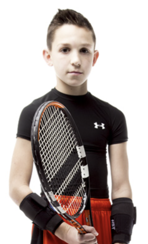 Tennis player using HST Jr.